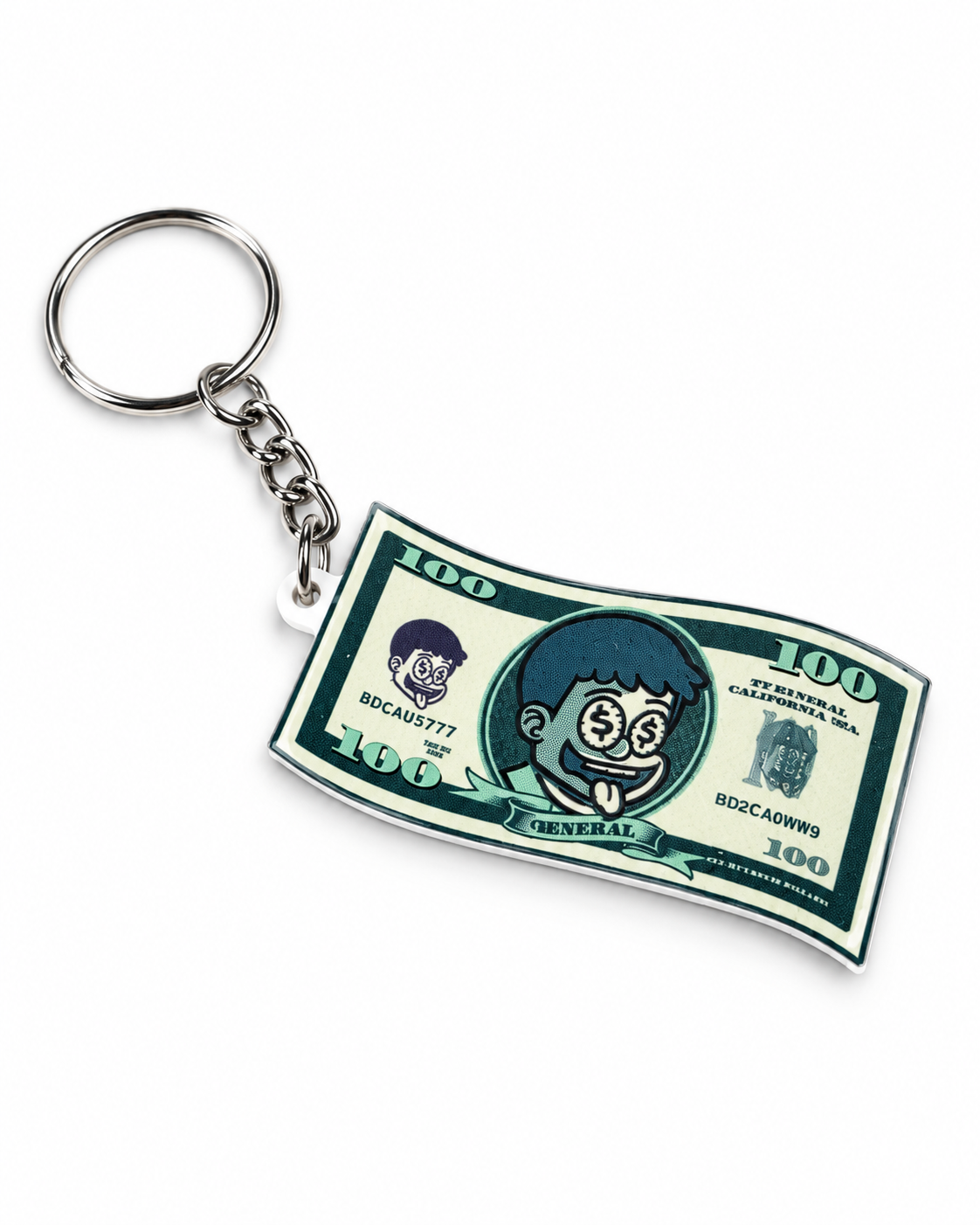 DINERAL BILL KEYCHAIN