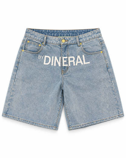 BLUE DENIM SHORTS