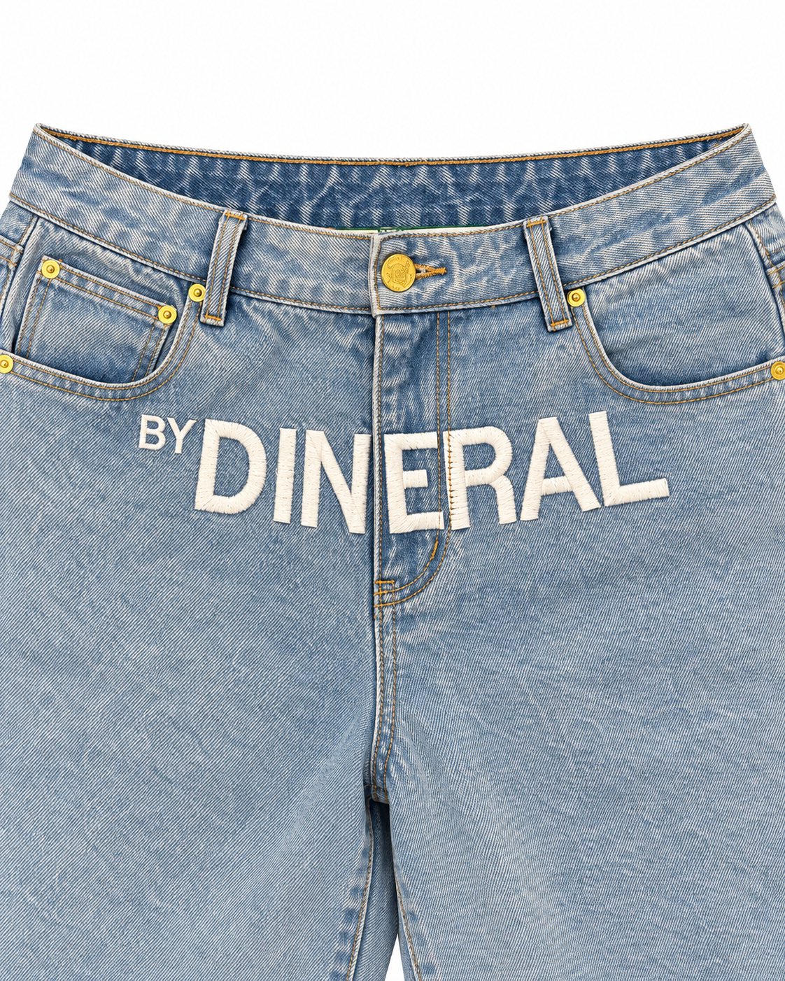 BLUE DENIM SHORTS