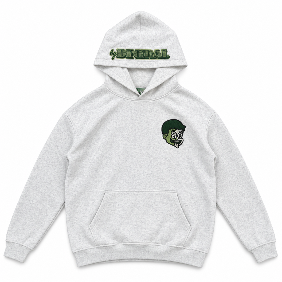 GREY MONEY SIGN HOODIE