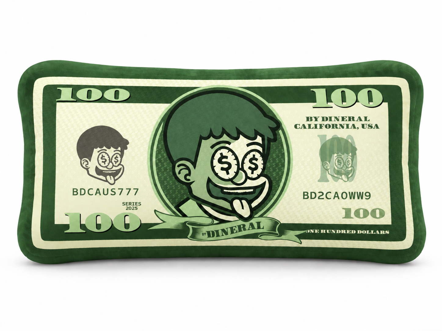 DINERAL BILL PILLOW