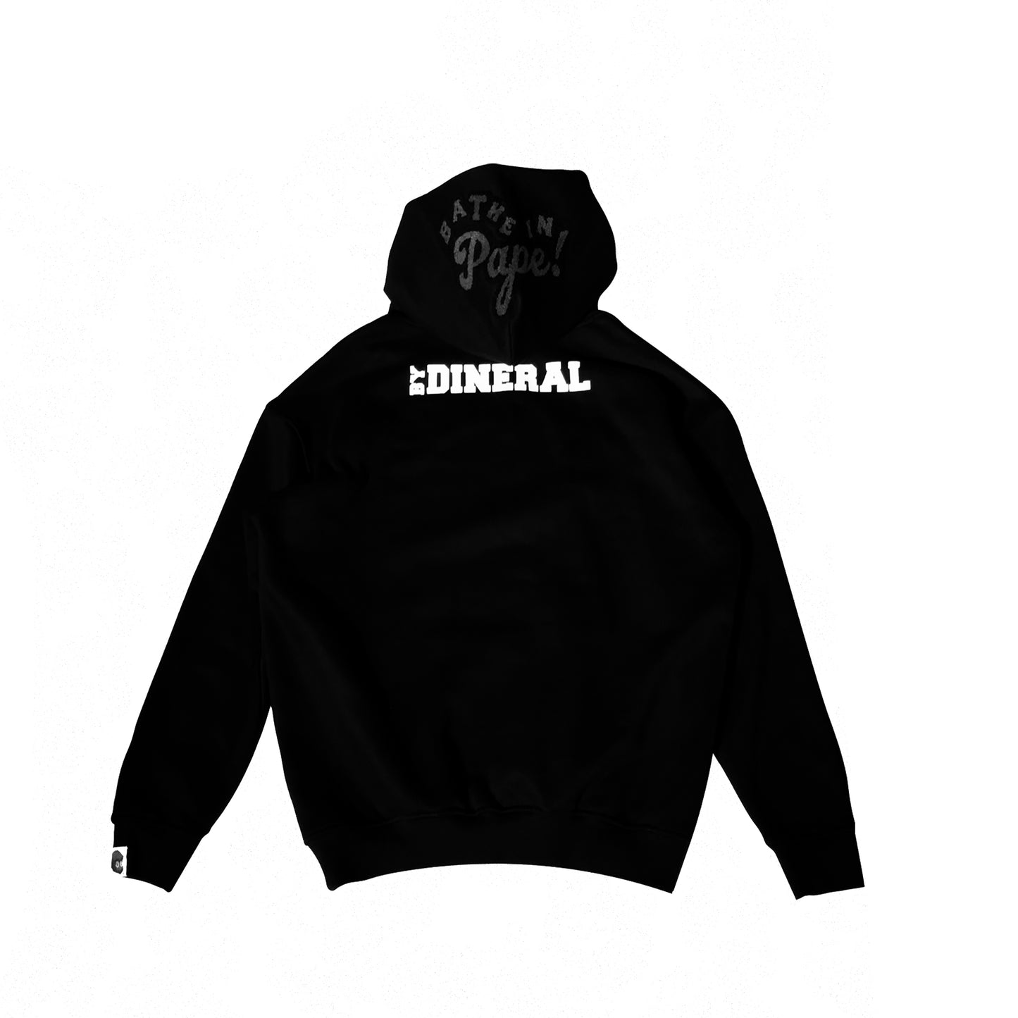 BLACK PAPE HOODIE